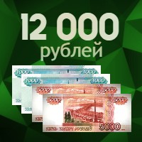 12000 рублей